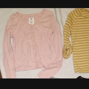 Lot of Four Girls Sz 7/8 Tops, NWOT and Gently Worn